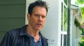 Hub Halloran (Kevin Bacon) with a confused expression in The Bondsman Season 1