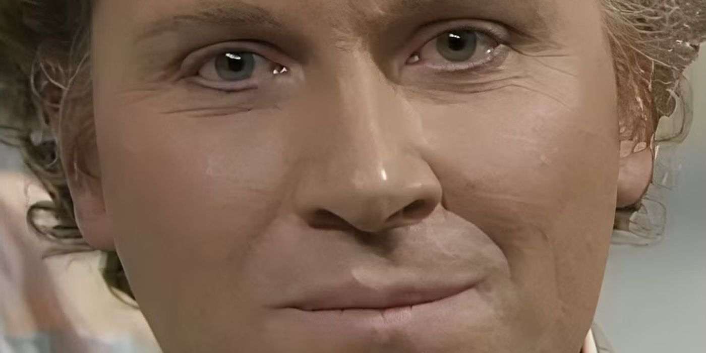 The Caves Of Androzani Sixth Doctor breaking the fourth wall