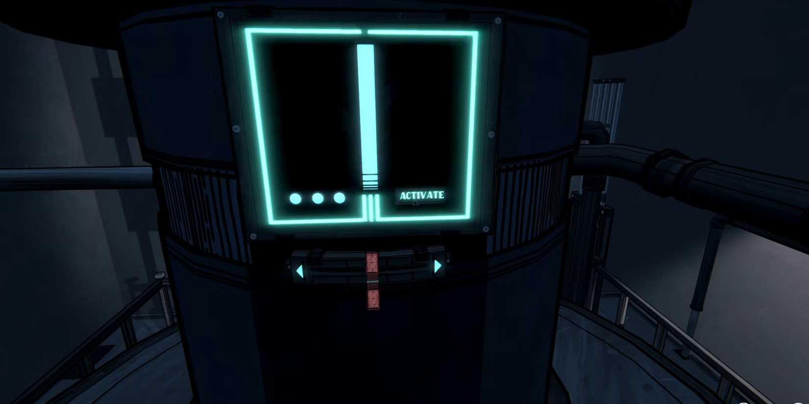 The central console of the boiler room in Blue Prince.