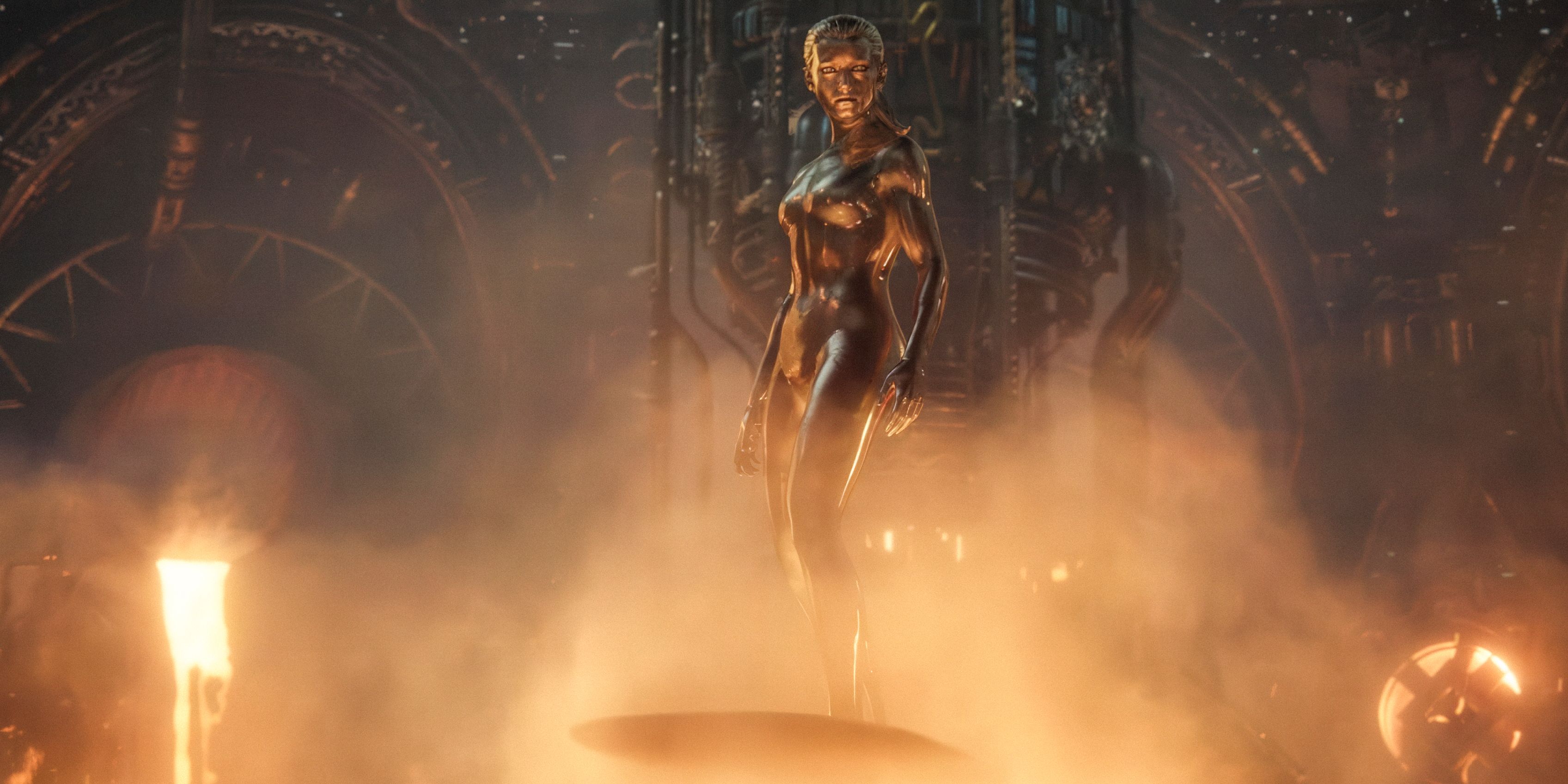 Silver Surfer (Julia Garner) in The Fantastic Four: First Steps