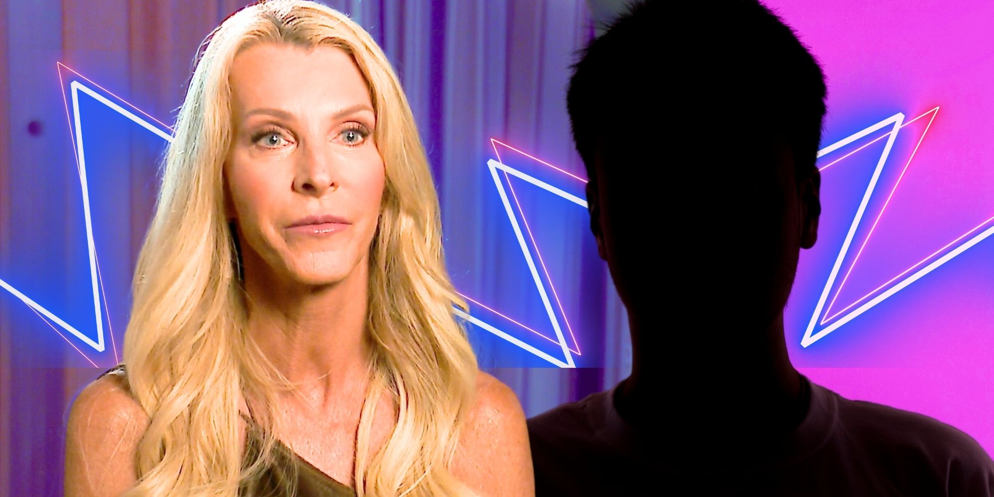 The Golden Bachelorette’s Joan Vassos next to a mystery man