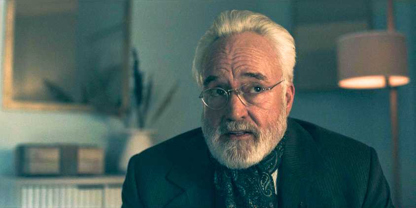 Commander Lawrence (Bradley Whitford) looking thoughtful in The Handmaid's Tale Season 6 Ep 3