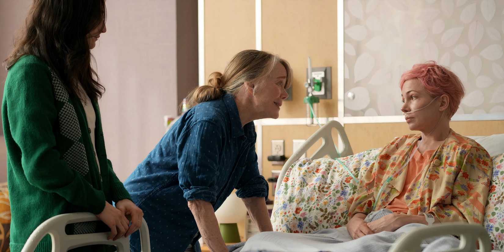 The hospice room in Dying for Sex