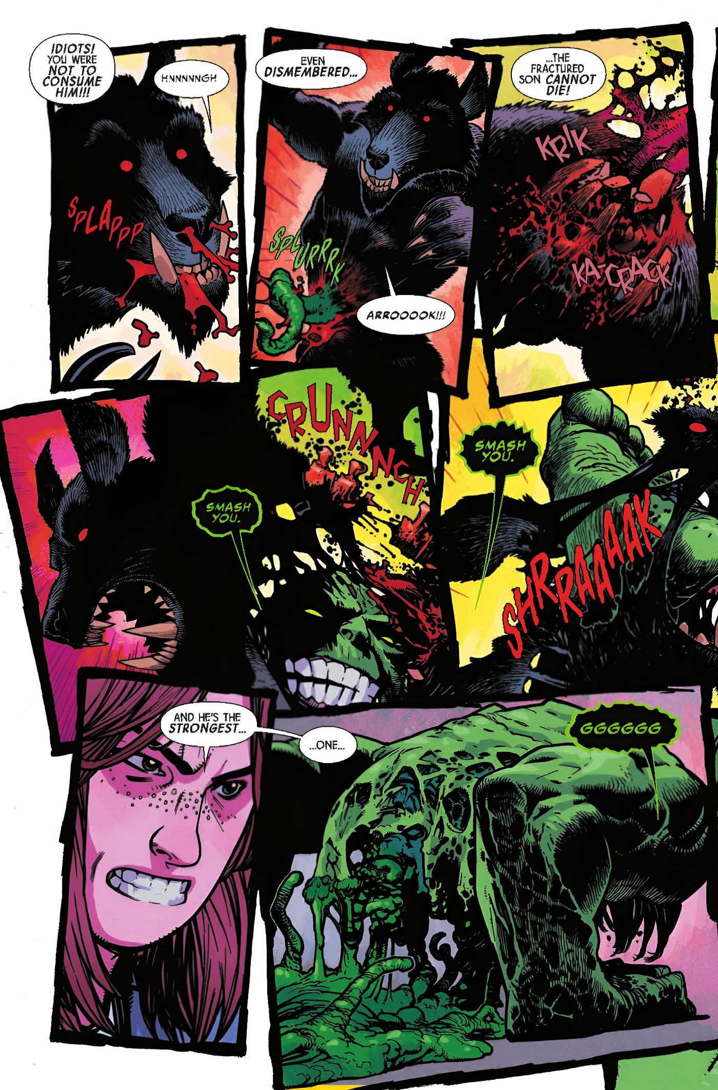 The Hulk Bursts Through Skinwalkers' Bodies While Charlies Says He&rsquo;s the Strongest
