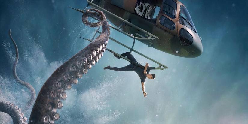 The Kraken in Meg 2 The Trench