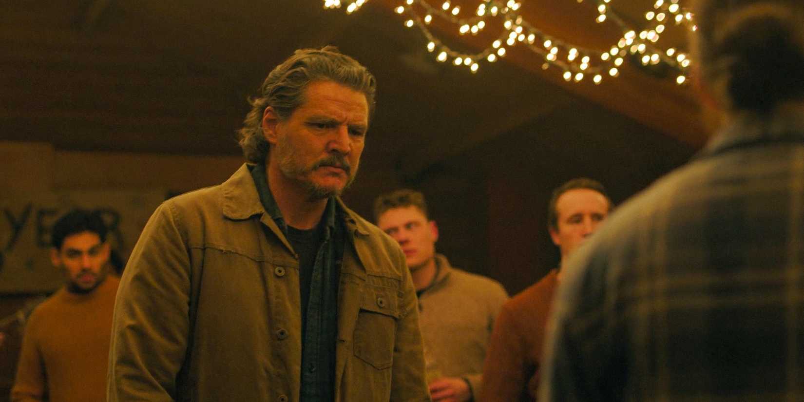 Joel Miller (Pedro Pascal) very angry in The Last of Us Season 2 Ep 1