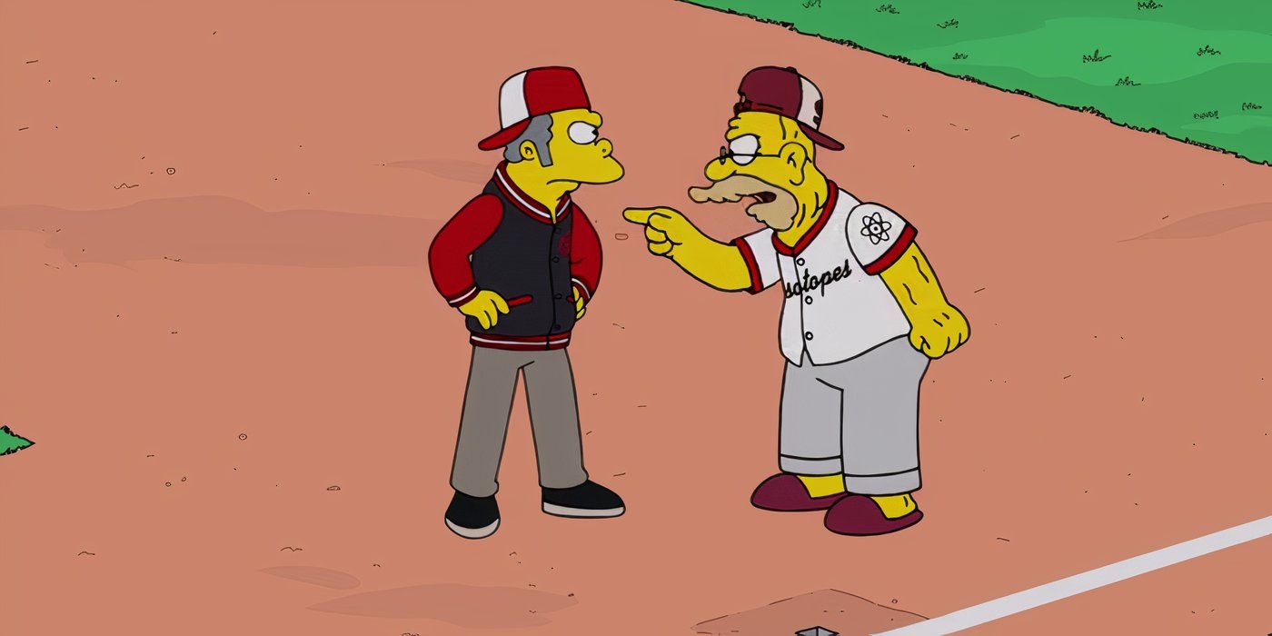 The Simpsons Abe League of Their Moe 6