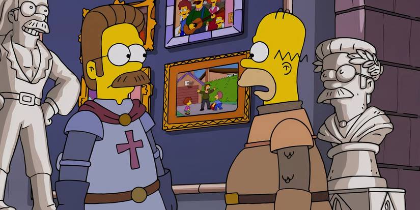 The Simpsons Flanders Homer Season 36