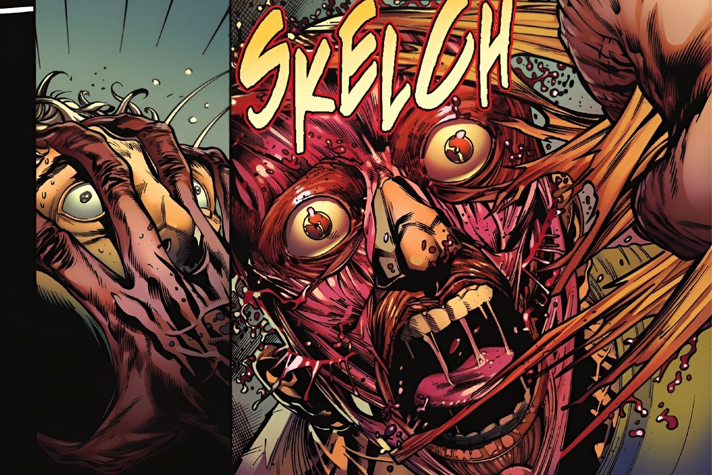The Skinner Predator Rips A Man&rsquo;s Face Off As He Screams In Pain