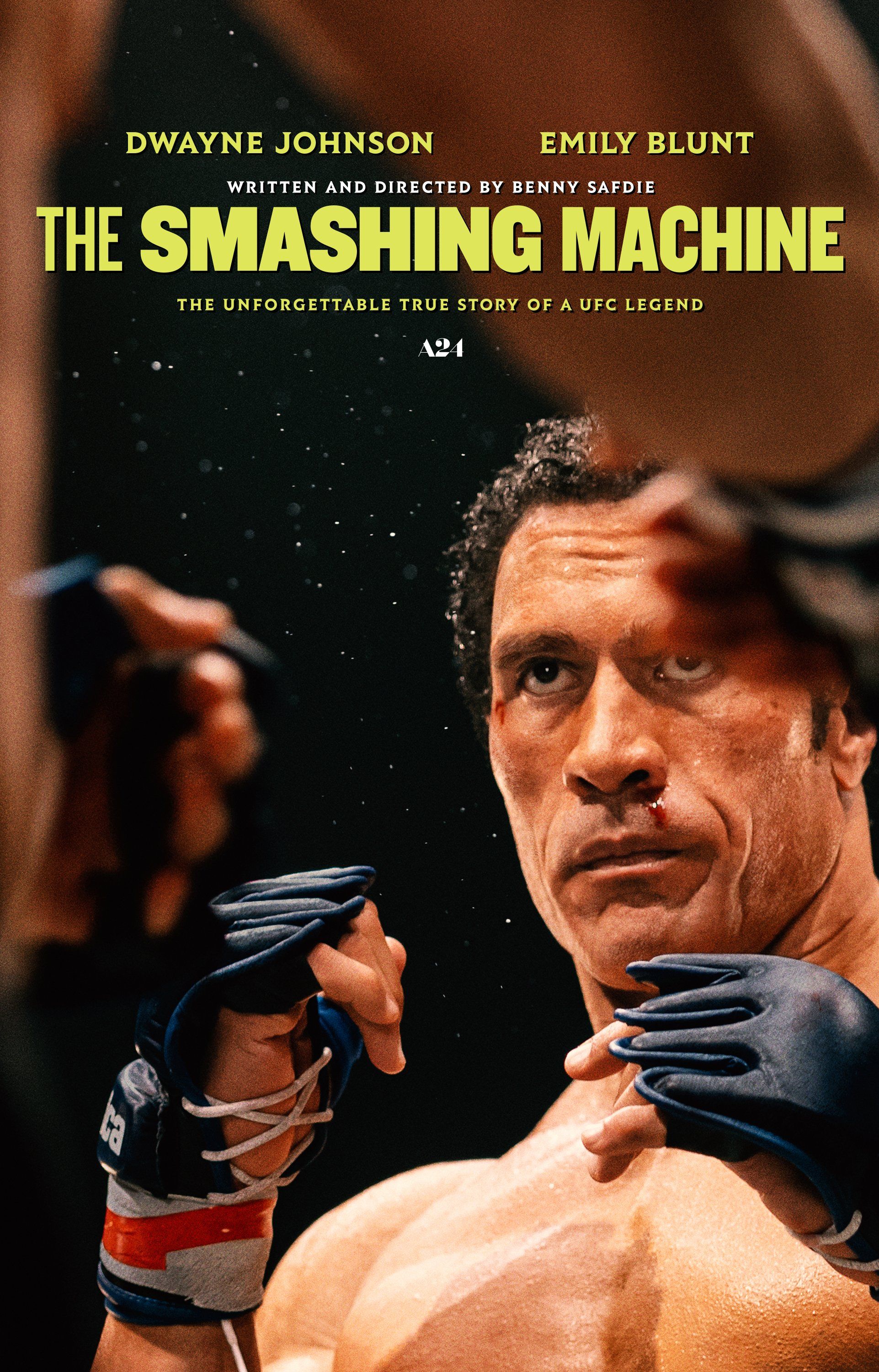 The Smashing Machine official poster