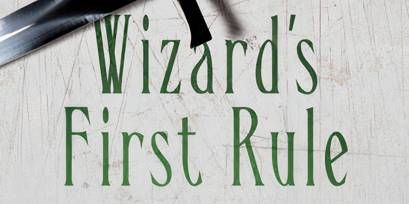 The cover of Wizard&rsquo;s First Rule the first book in The Sword of Truth