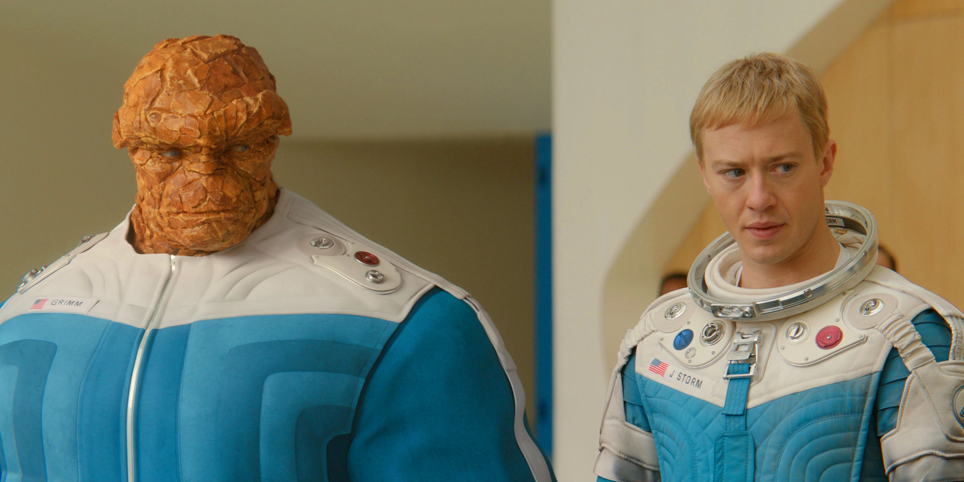 The Thing and Johnny Storm in the MCU&rsquo;s Fantastic Four movie