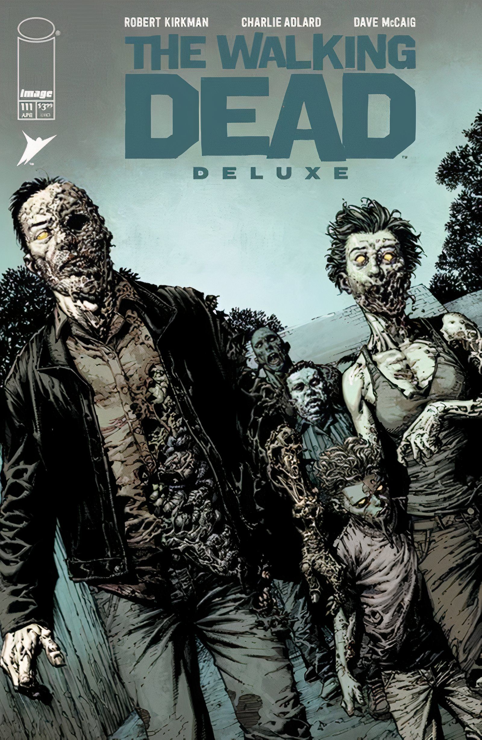 The walking dead deluxe #111 main cover
