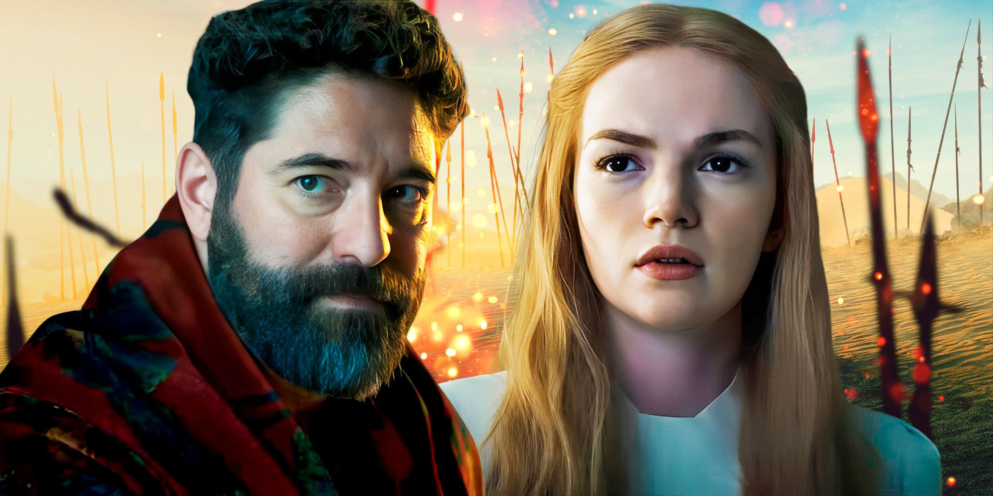 The Wheel Of Time s3 - Elayne and Rahvin