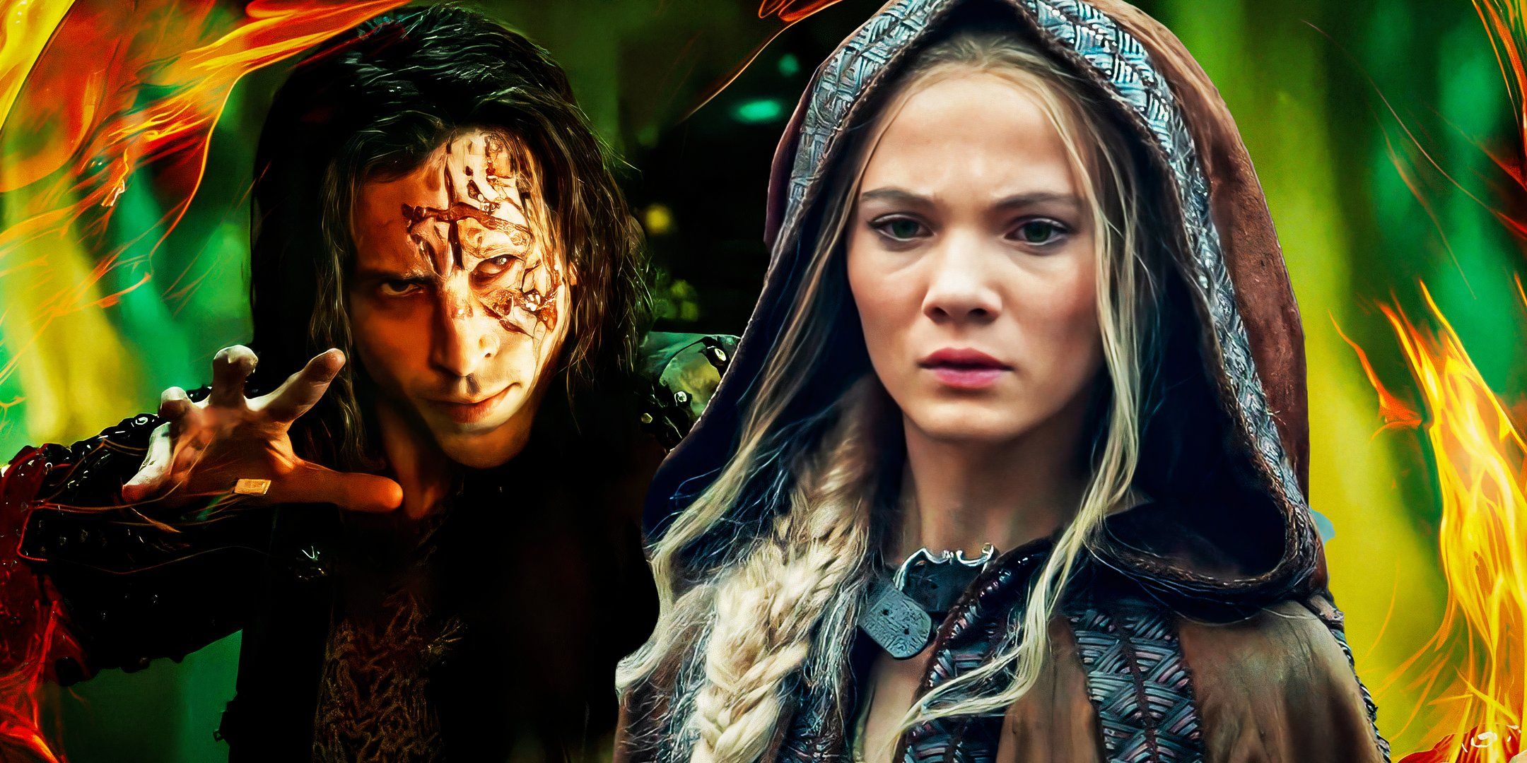 The Witcher Rience and Ciri