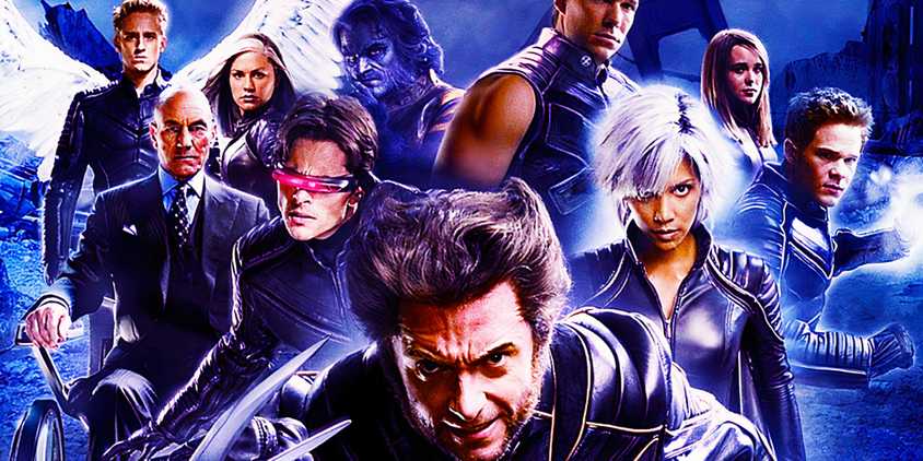 The X-Men cast in X2 X-Men United