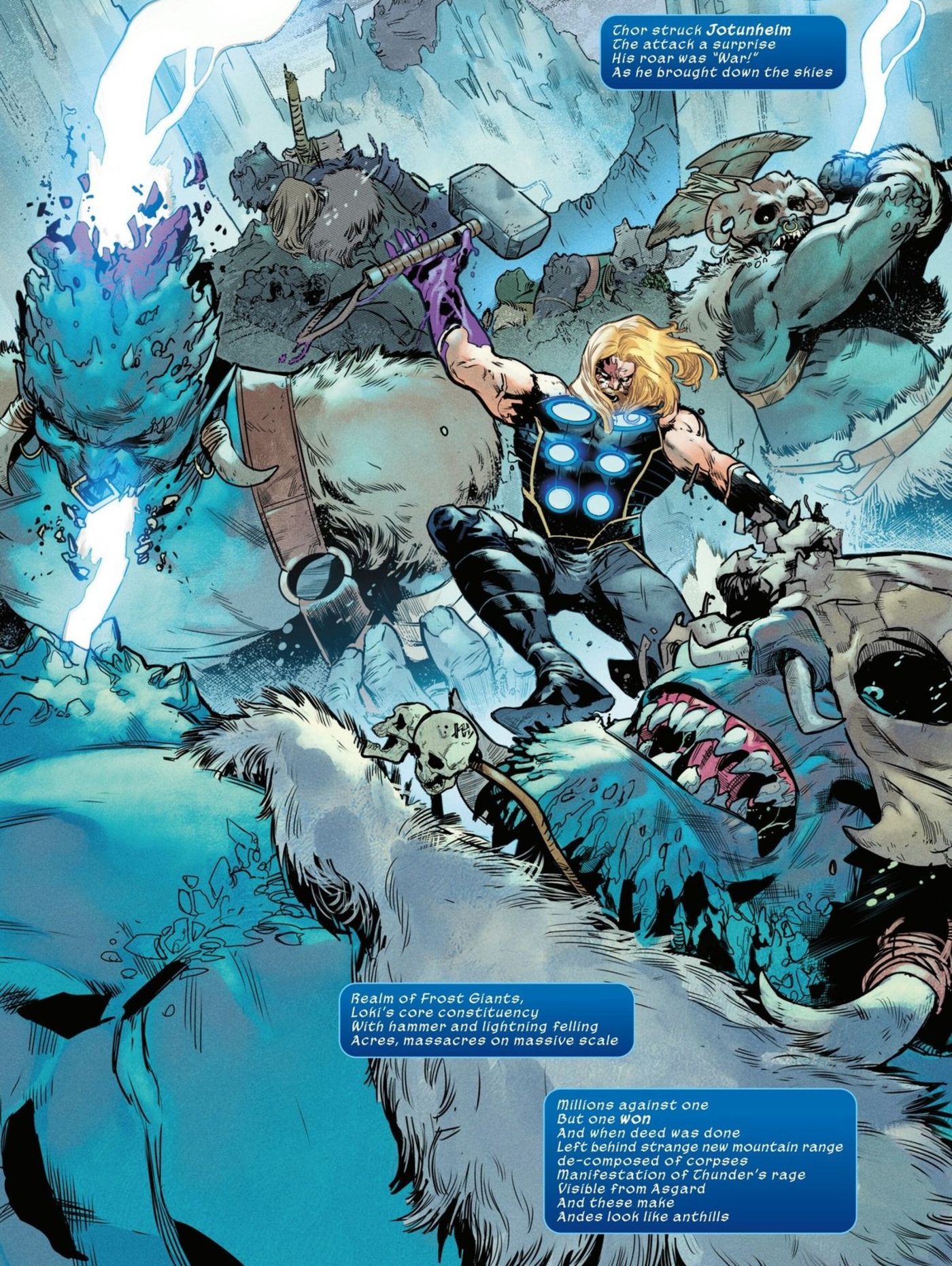 Thor Battles Loki&rsquo;s Frost Giants