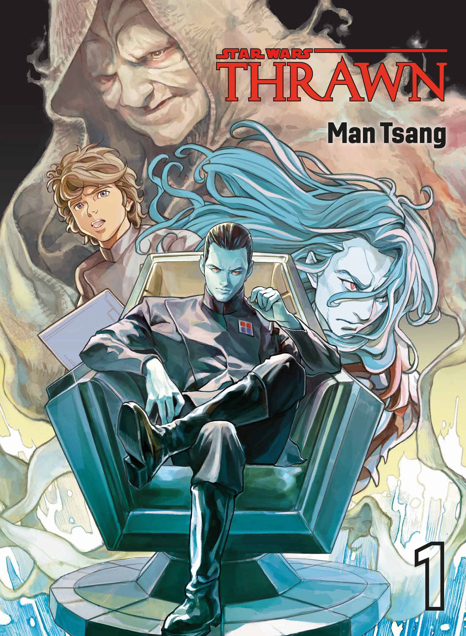 Star Wars Thrawn manga cover by Man Tsang first draft