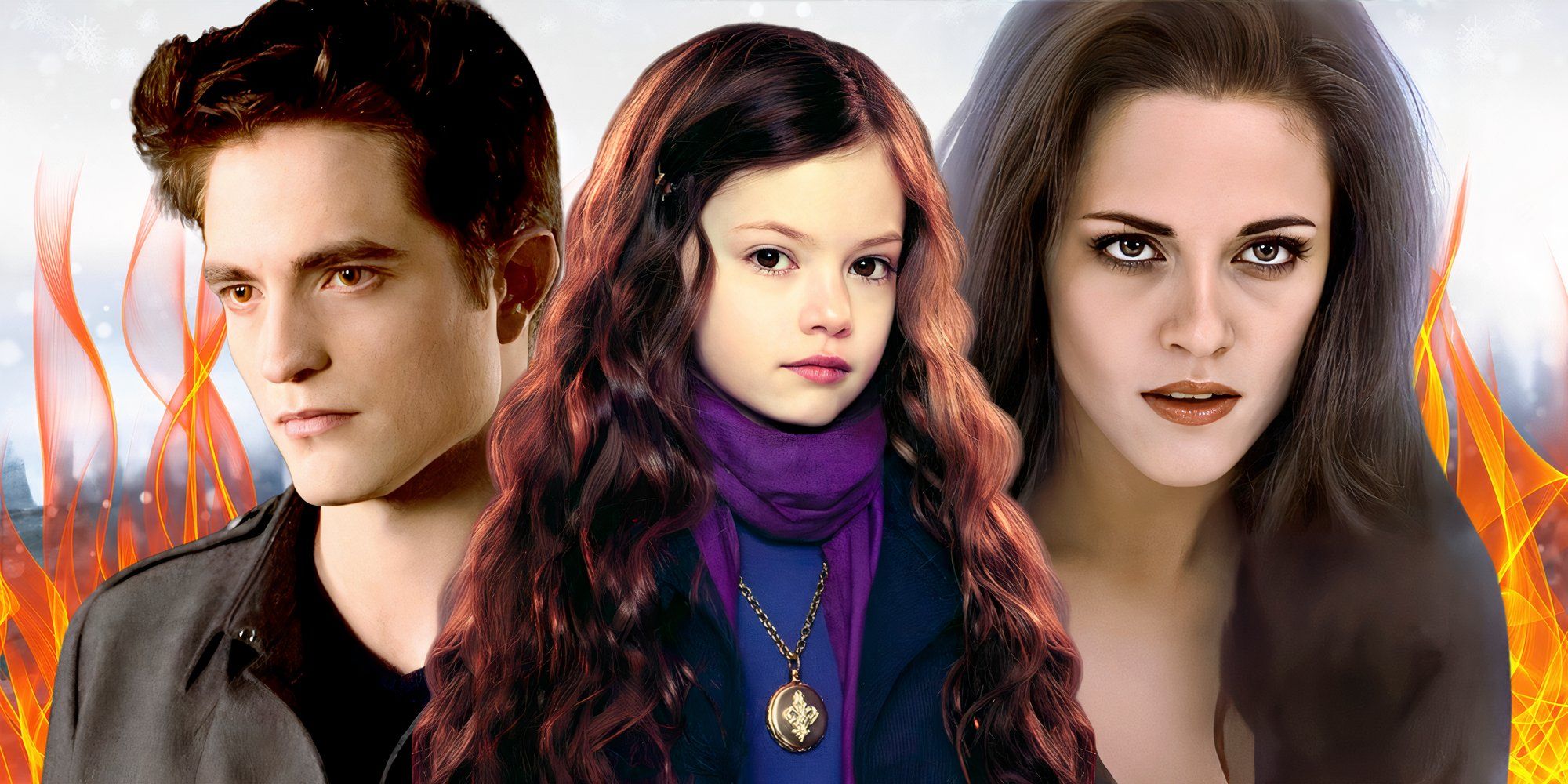 Twilight Edward Renesmee Bella as vampire