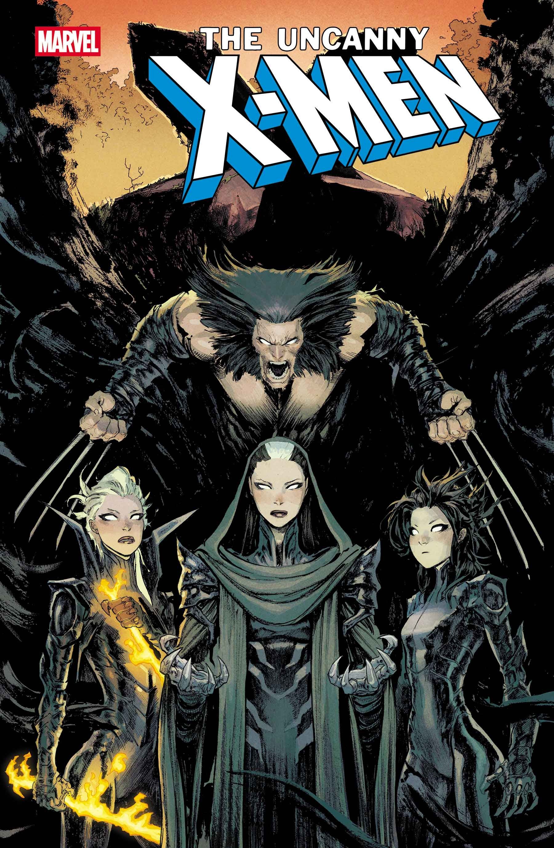 uncanny x-men 16 cover showing evil versions of wolverine and rogue
