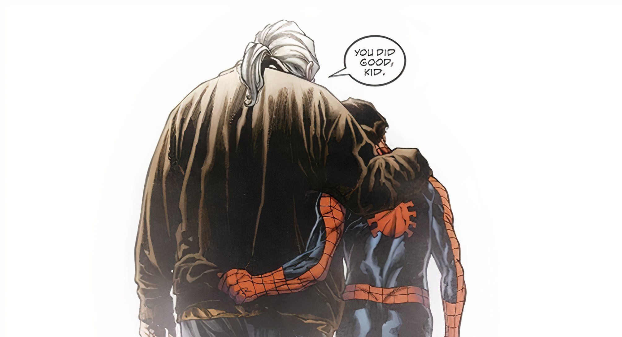 Uncle Ben Tells Spider-Man He Did Good