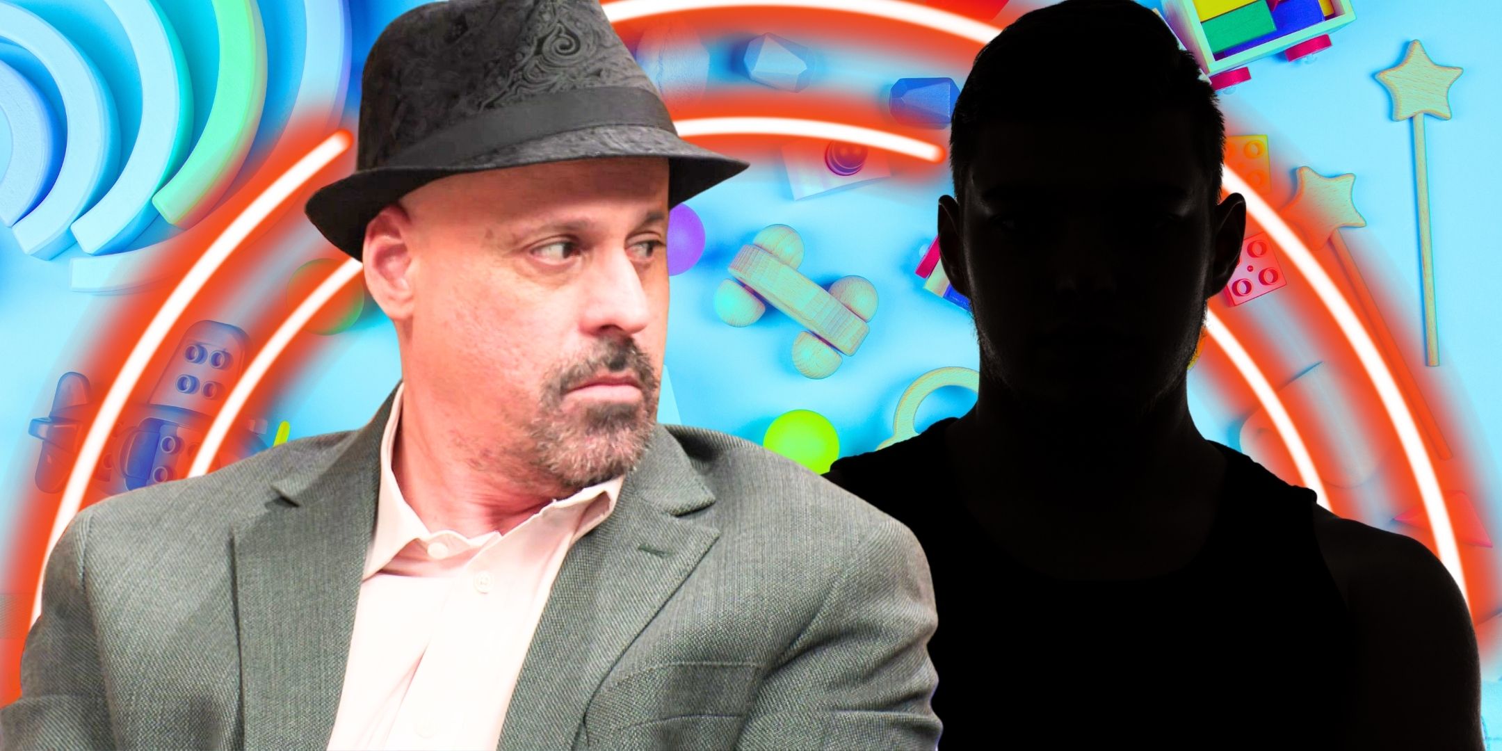 90 Day Fiancé&rsquo;s Gino Palazzolo looks over at a mystery man.