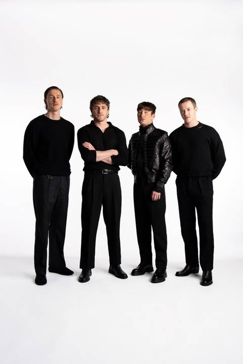 Official cast photo of The Beatles - A Cinematic Event