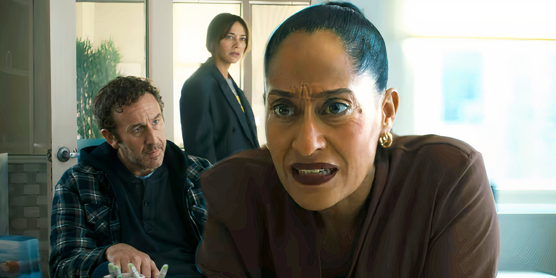 Amanda and Mike have a meeting with Gaynor in Black Mirror