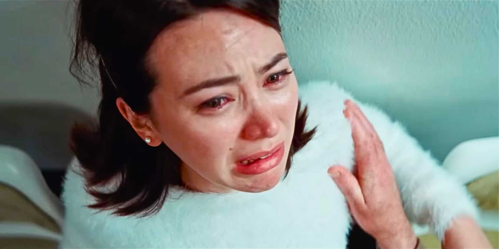 Jessica Henwick as Beth crying in Cuckoo
