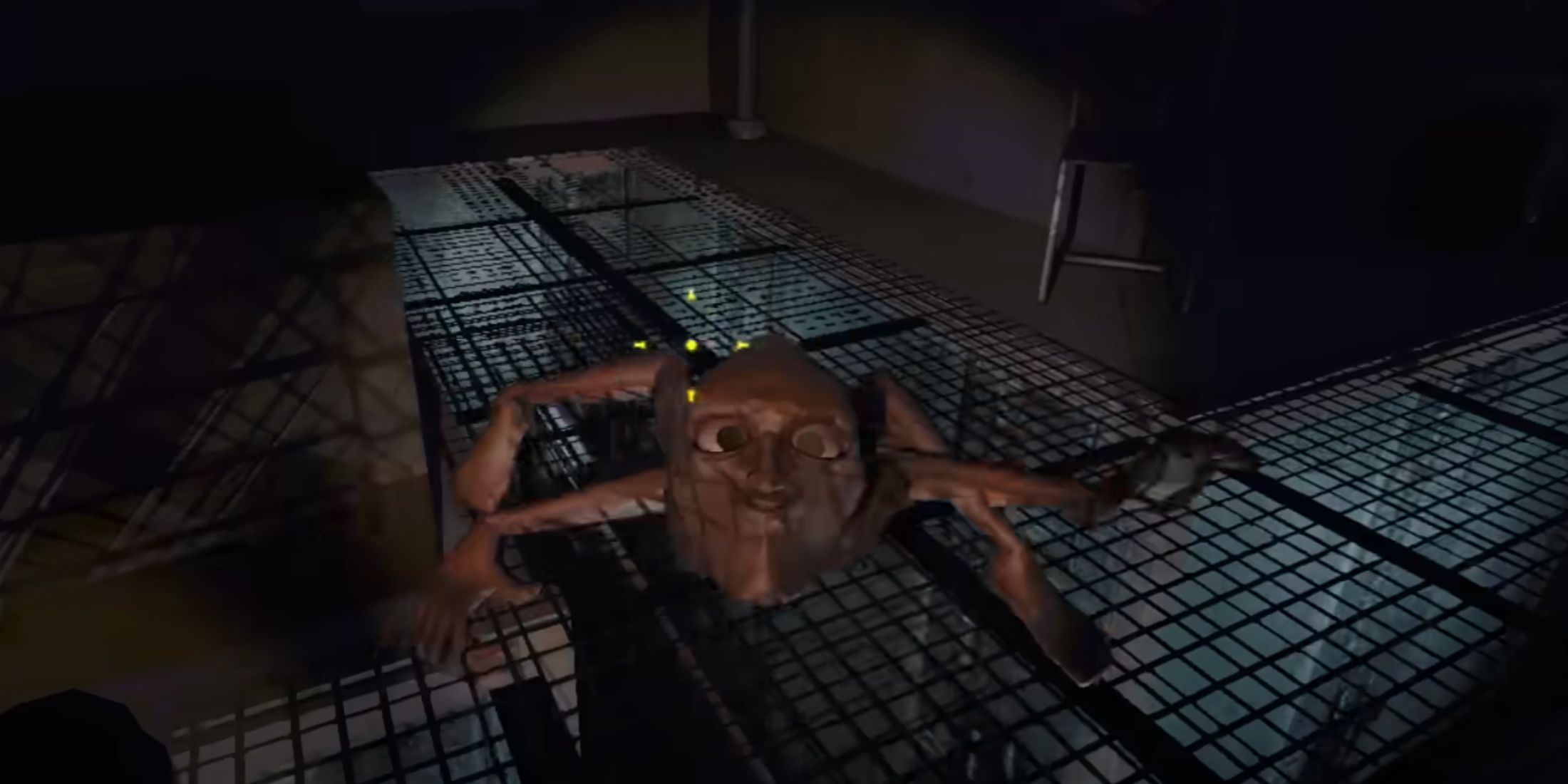 The Upscream creature in REPO.