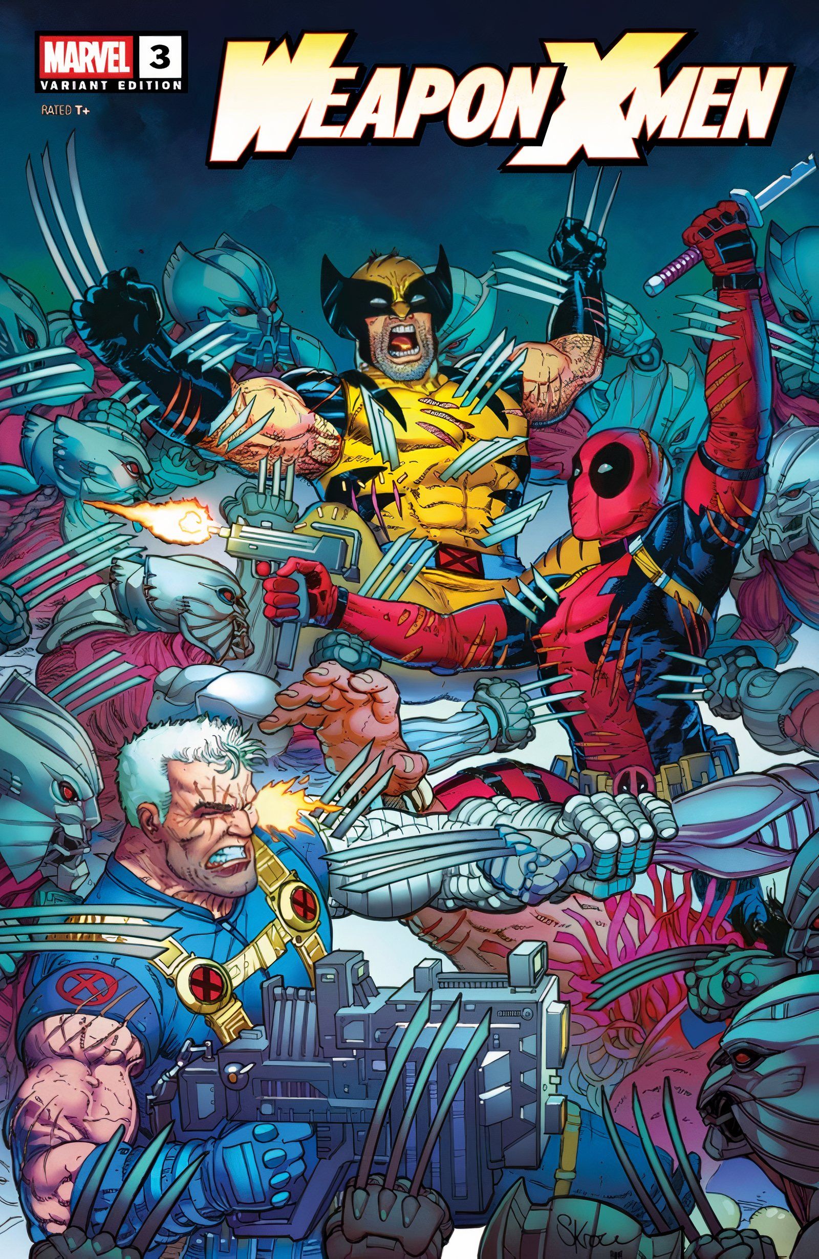 weapon-x-men-3-variant-cover Marvel's New Evil Wolverine Is Officially Here and Totally Terrifying