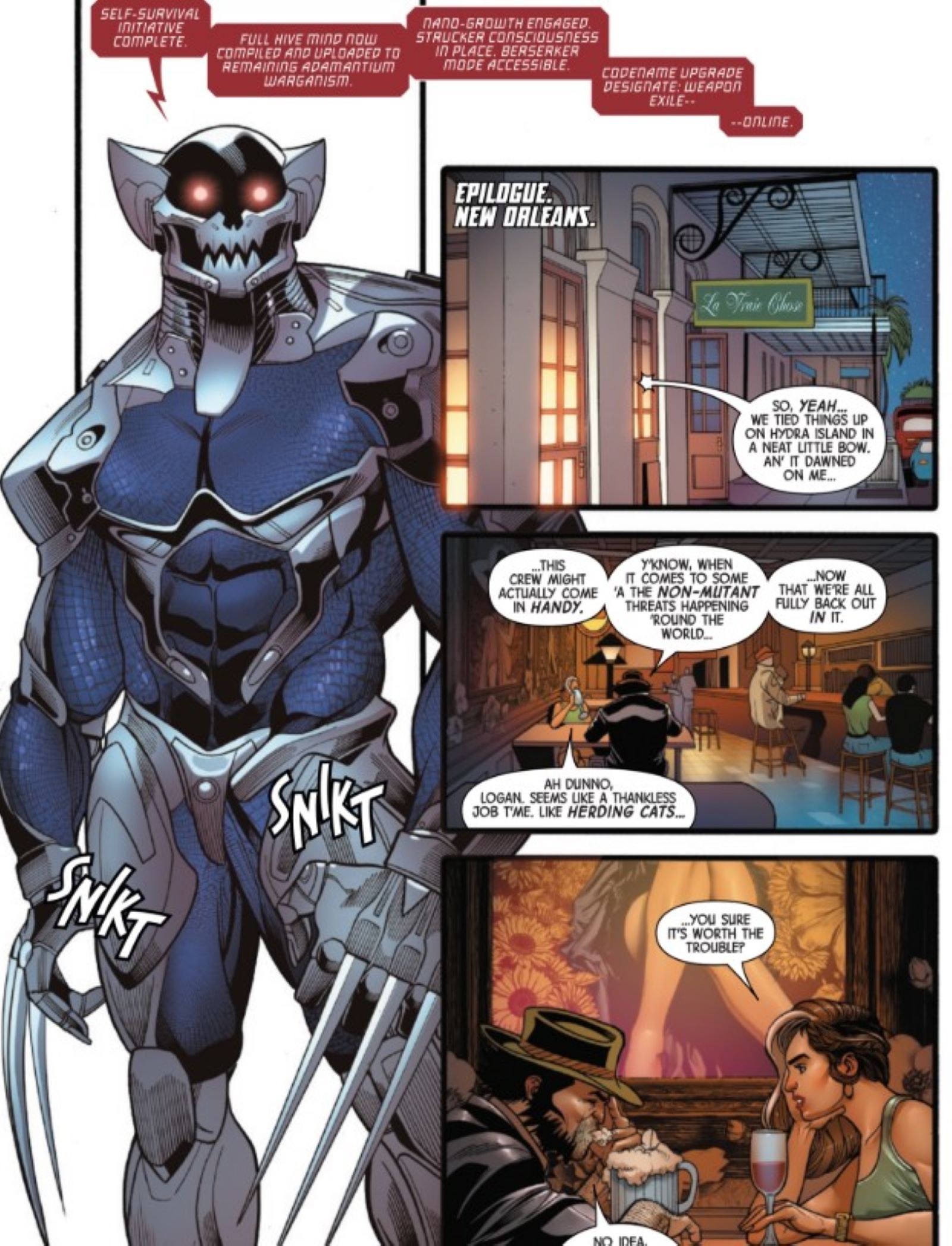 Weapon X-Men #3 Weapon exile-1