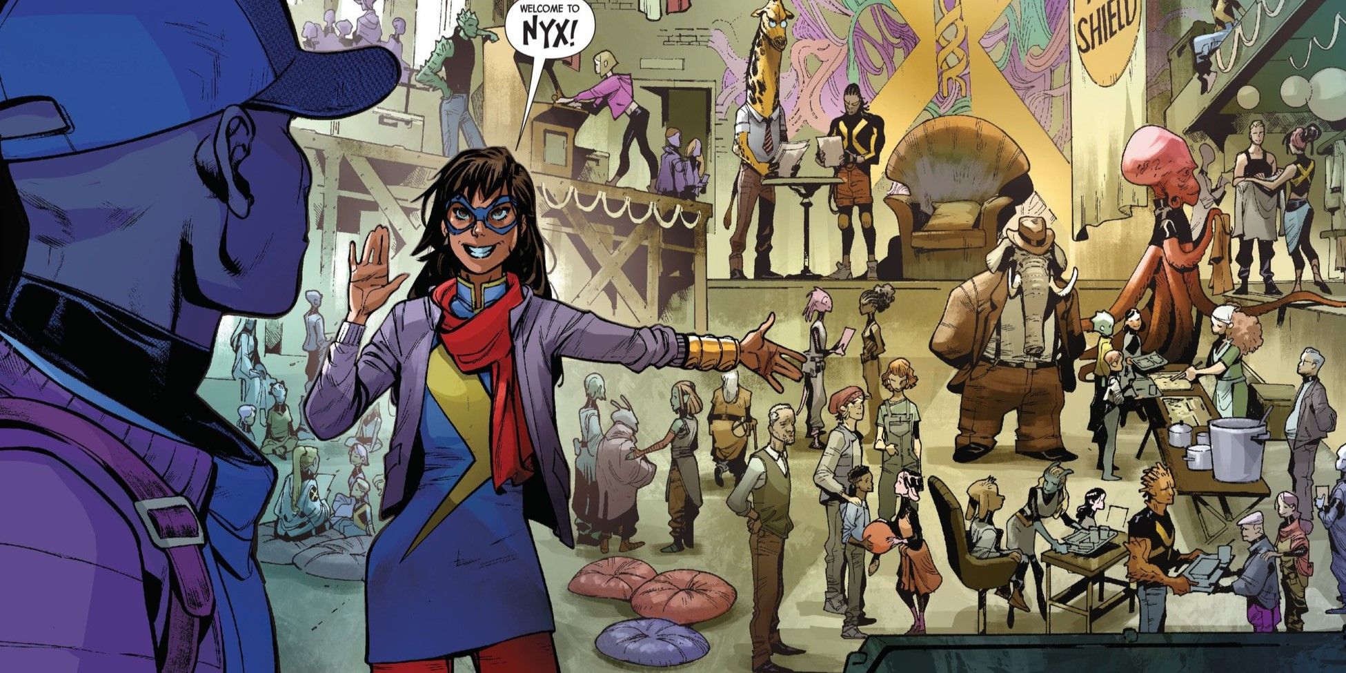 Ms. Marvel invites Synch to NYX