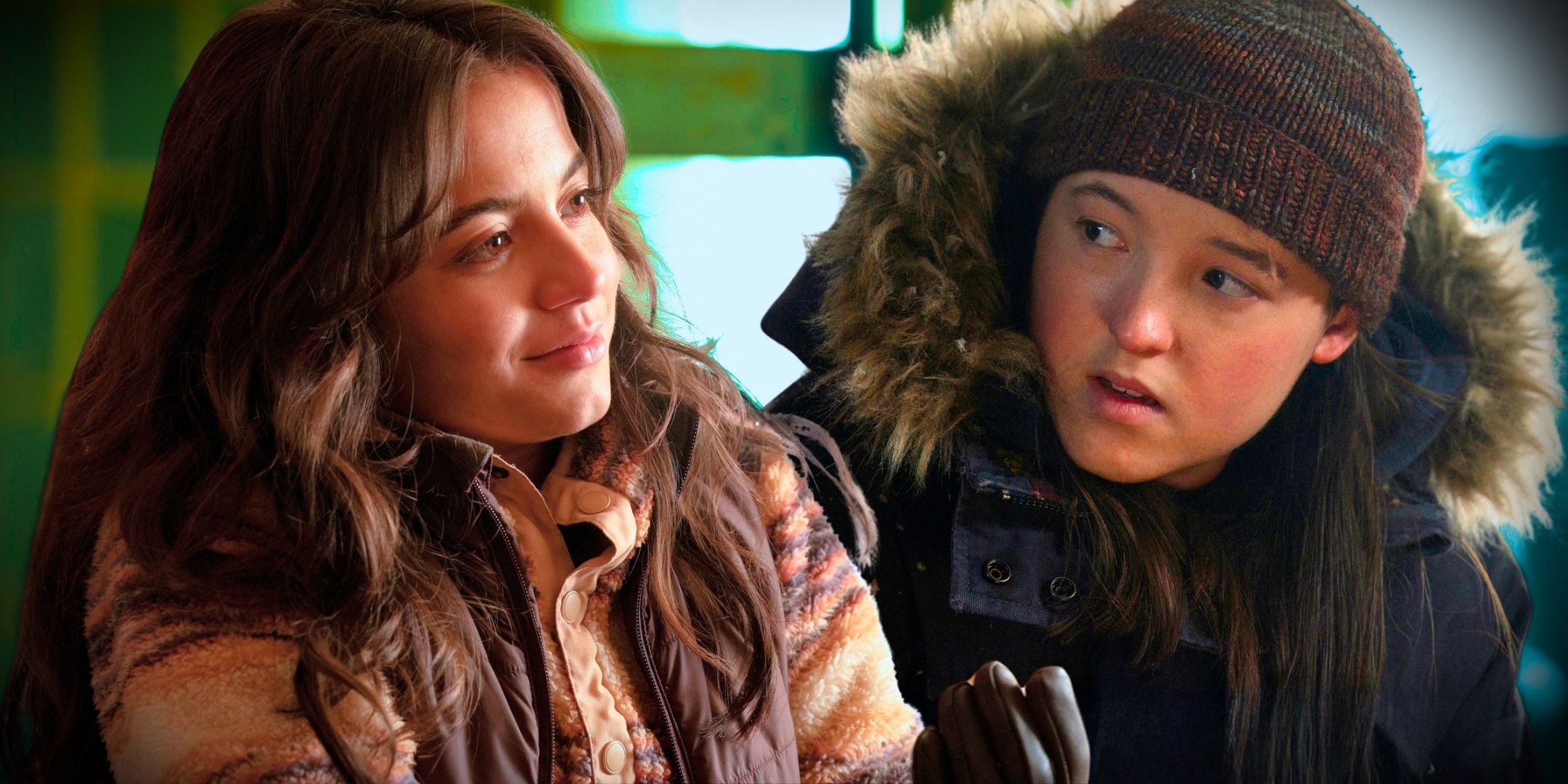 Dina and Ellie in The Last of Us season 2