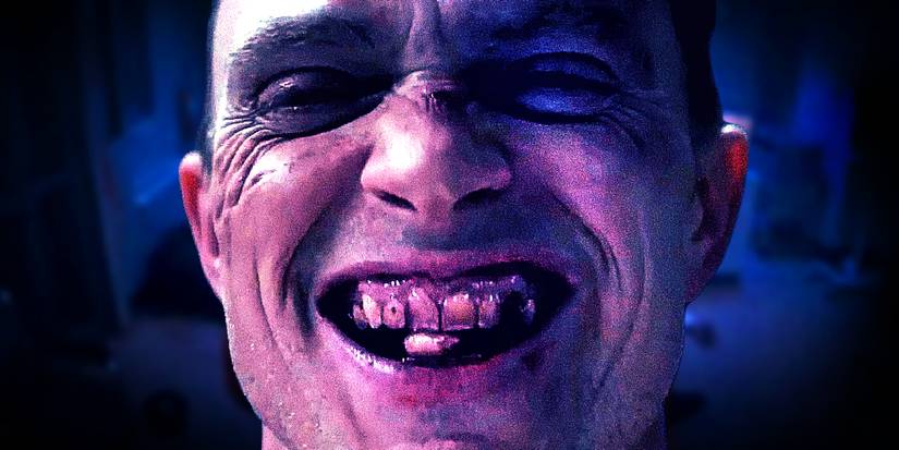 Wilson Bethel's Benjamin Poindexter a.k.a. Bullseye uses his broken tooth as a weapon in Daredevil Born Again episode 8