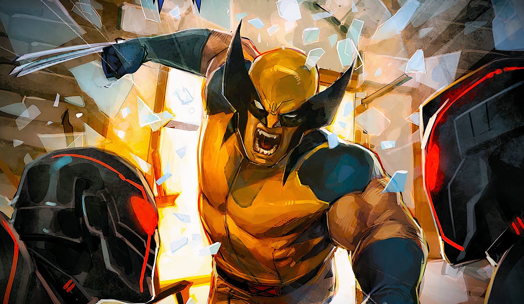 Wolverine close up