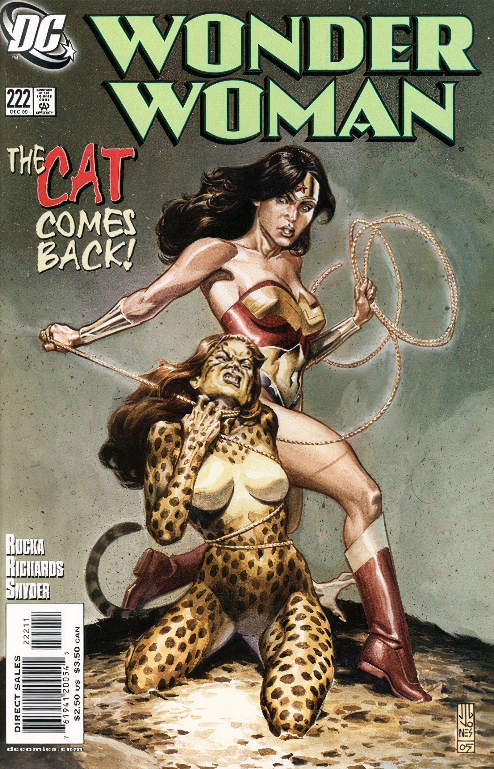 Wonder Woman #222 main cover