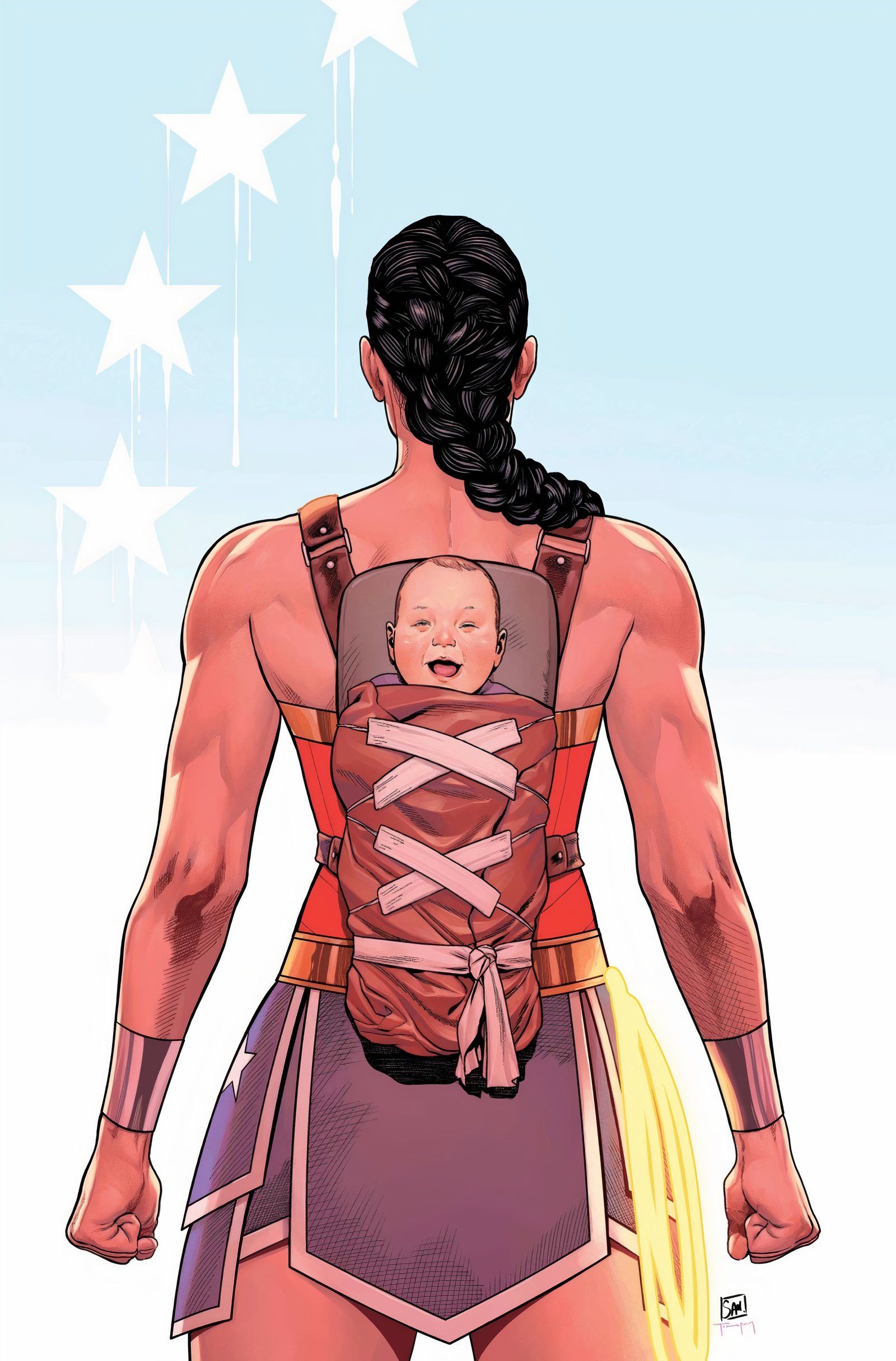 Wonder Woman #23 main cover baby