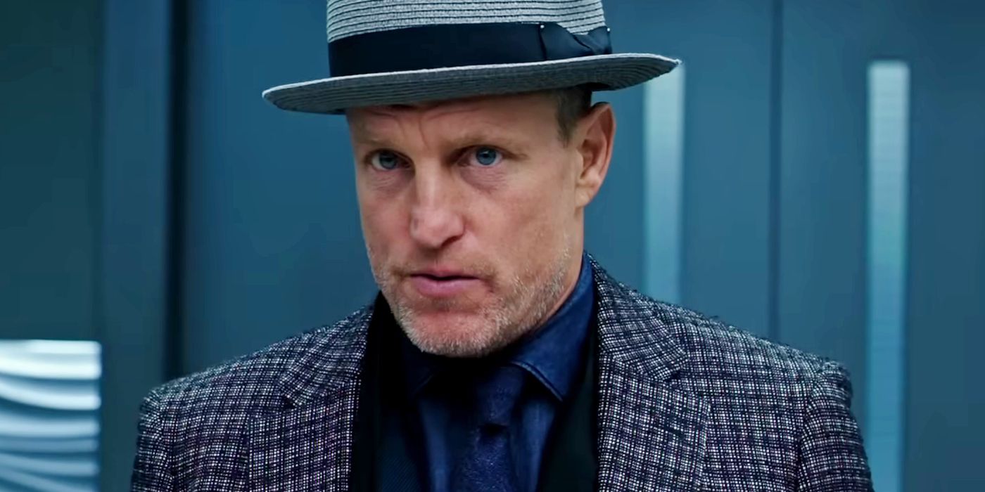 Woody Harrelson looking intense in Now You See Me 2