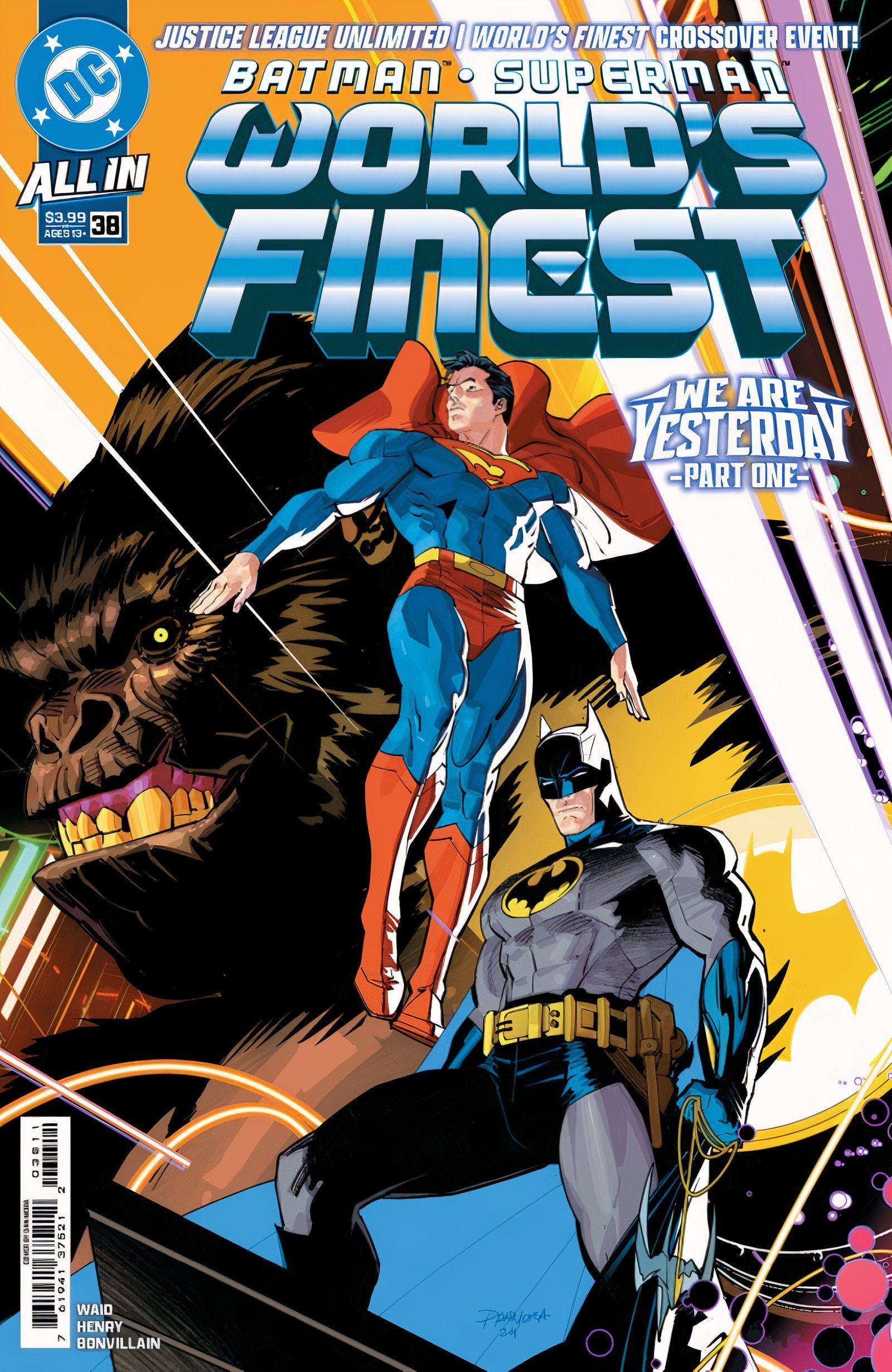 World&rsquo;s Finest #38 batman superman gorilla grodd