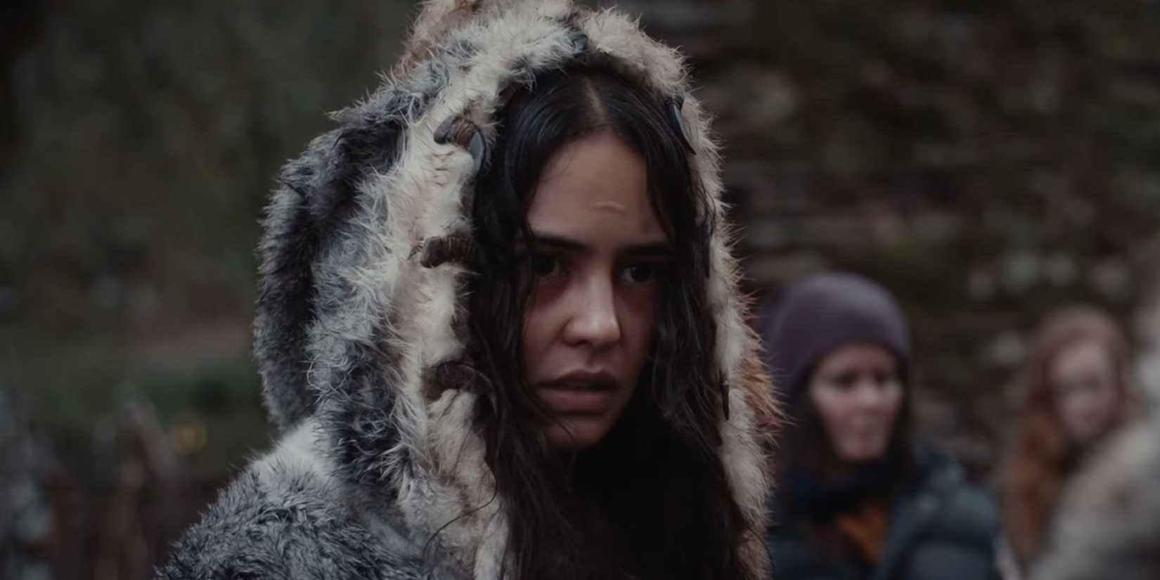 Teen Lottie (Courtney Eaton) declaring that another hunt must happen in the Yellowjackets season 3 finale