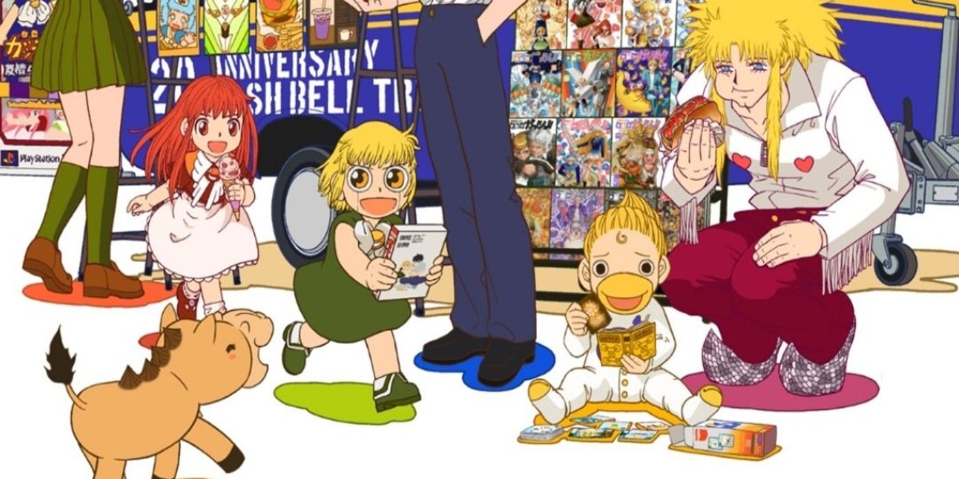 Promotional artwork for Zatch Bell!
