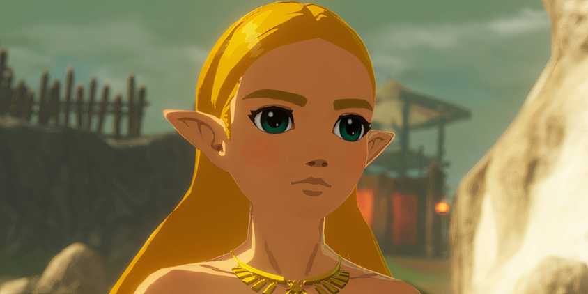 Zelda in Breath of the Wild.