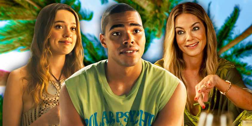 Zion, Chelsea, and Jaclyn from The White Lotus season 3