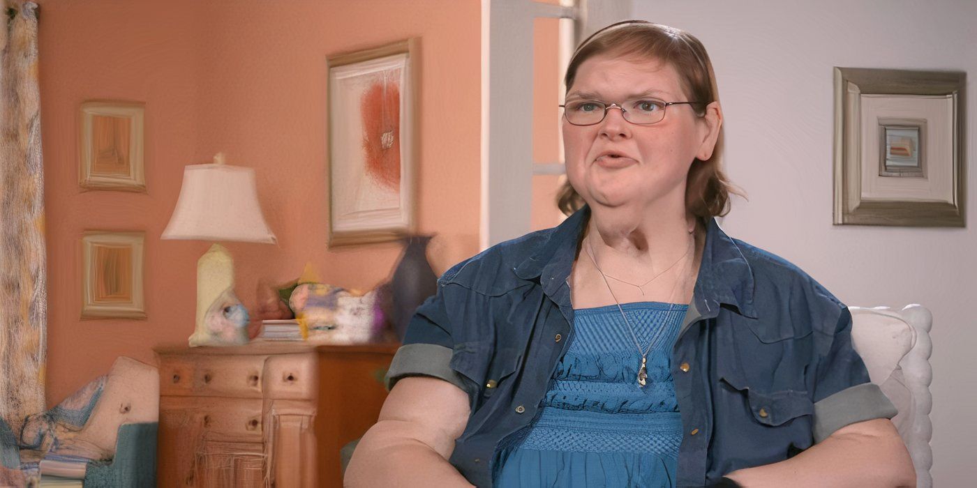 1000-Lb Sisters' Tammy Slaton in a confessional wearing a blue top