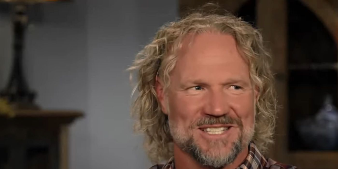 Sister Wives' Kody Brown mischievously looking to the side