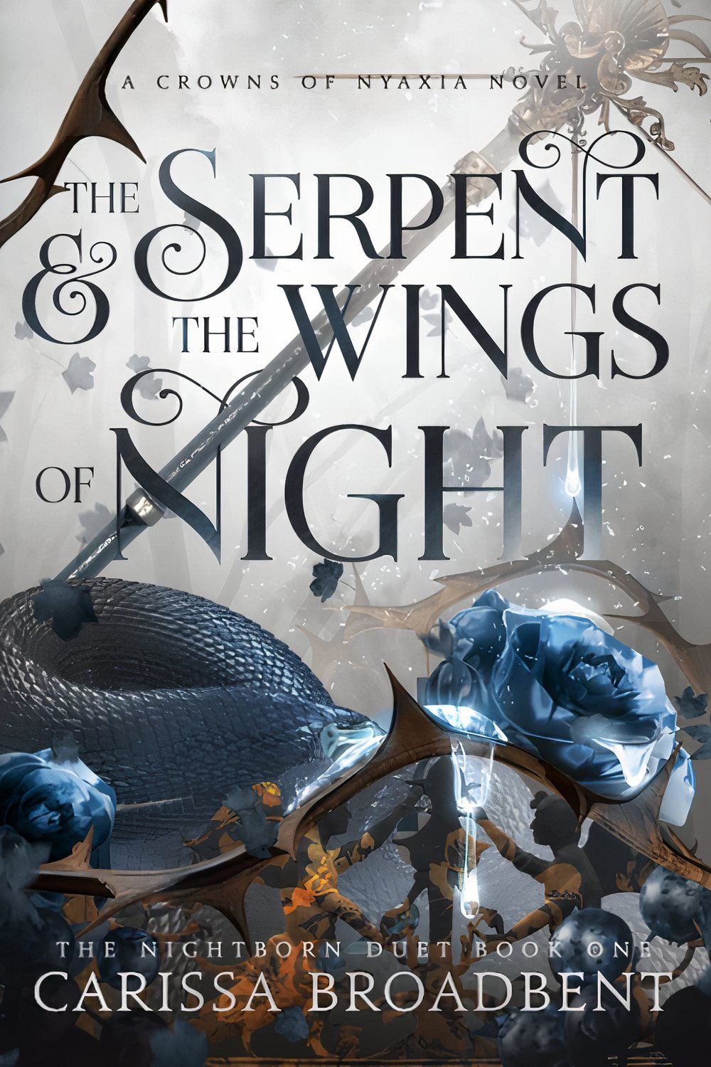 The cover of the first book in the Crowns of Nyaxia series