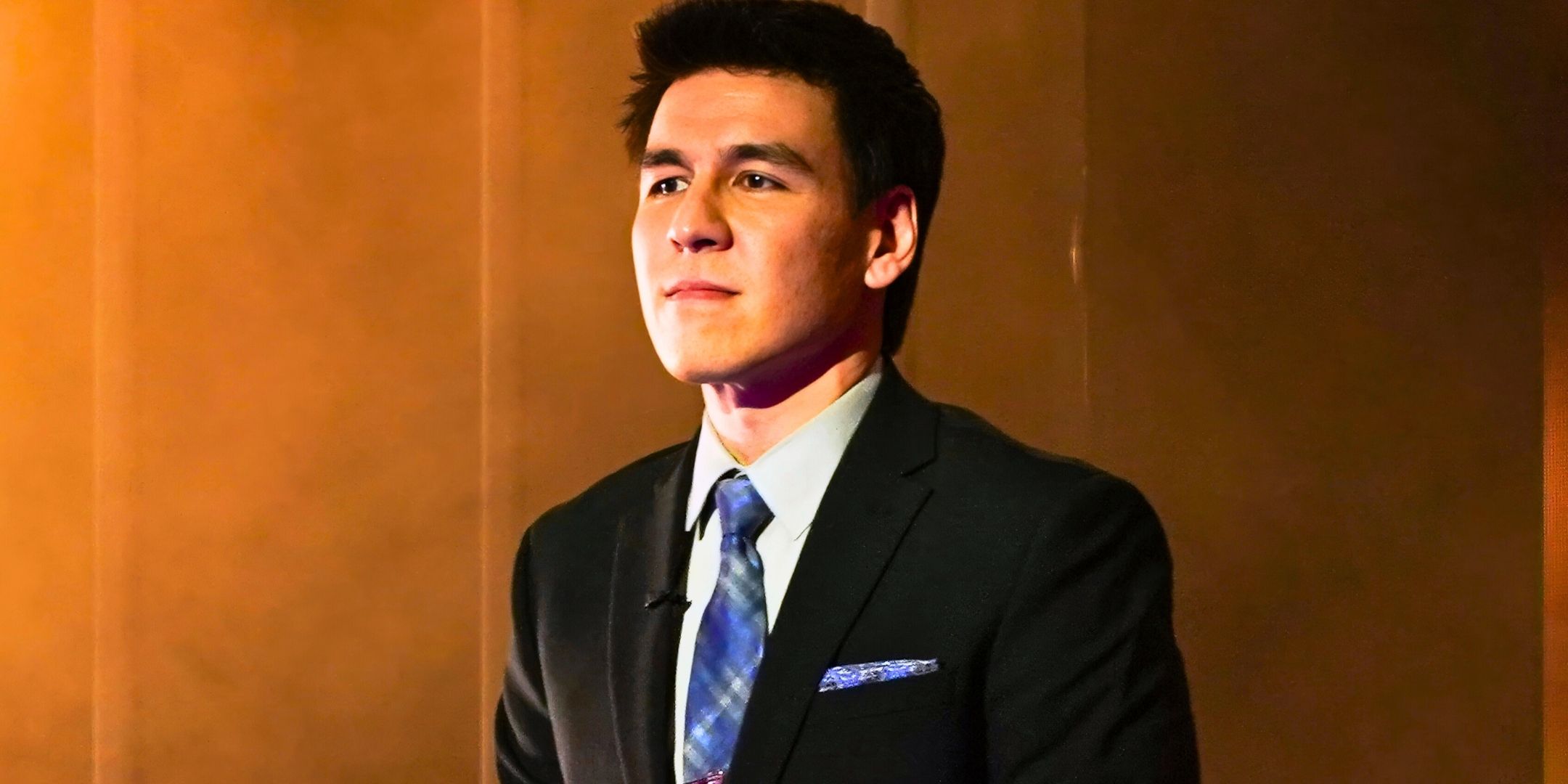 Jeopardy!&rsquo;s James Holzhauer with a serious expression