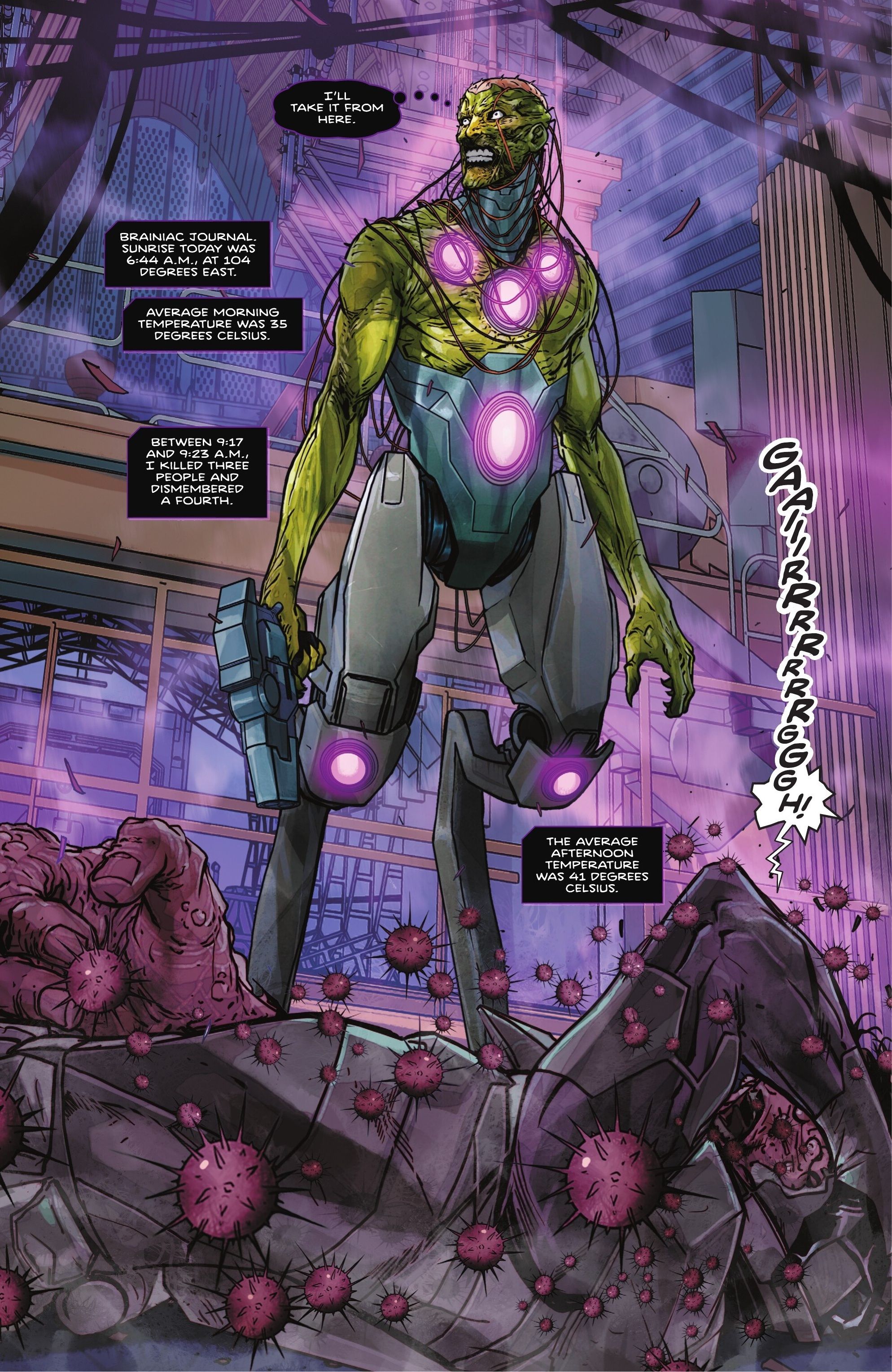 Superman absoluto #7 Brainiac