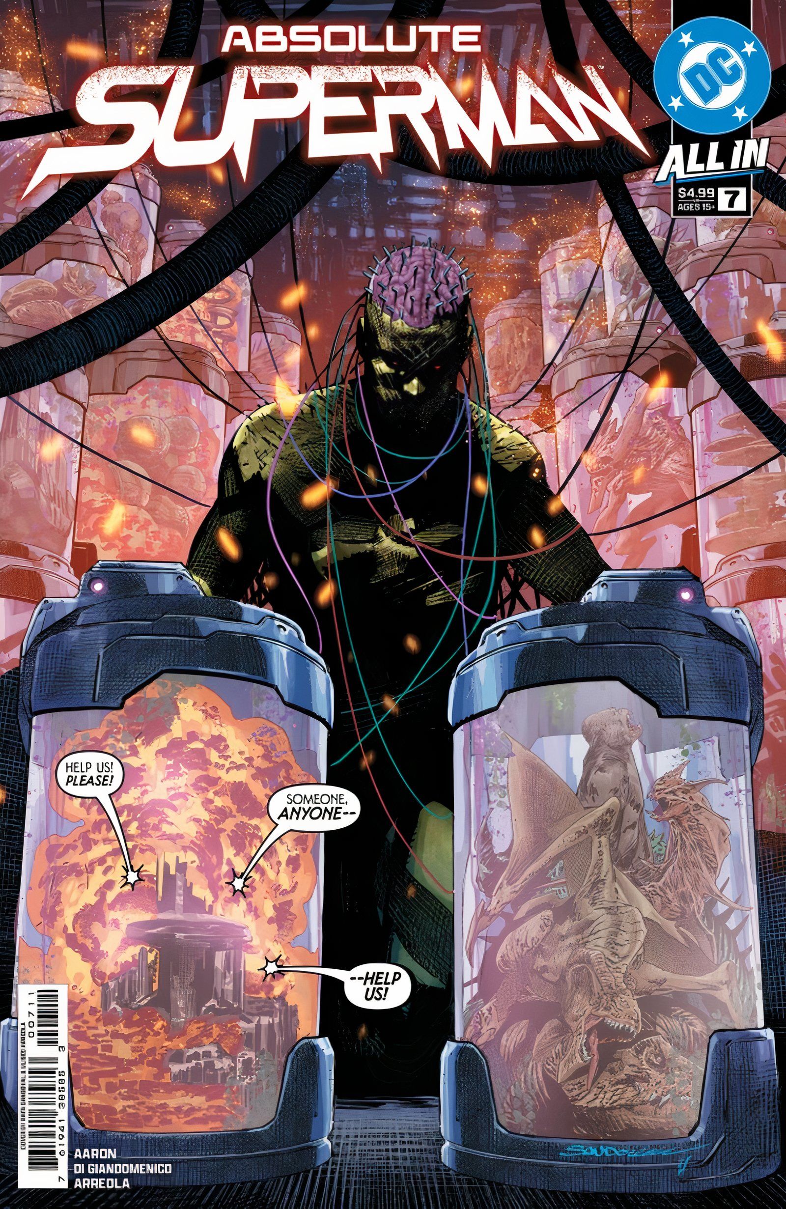 Absolute Superman #7 main cover